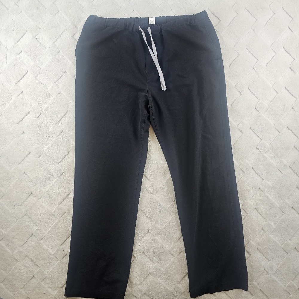 Figs Pisco Basic Scrub Pants Mens Extra Large Black Medical Nurse Wear